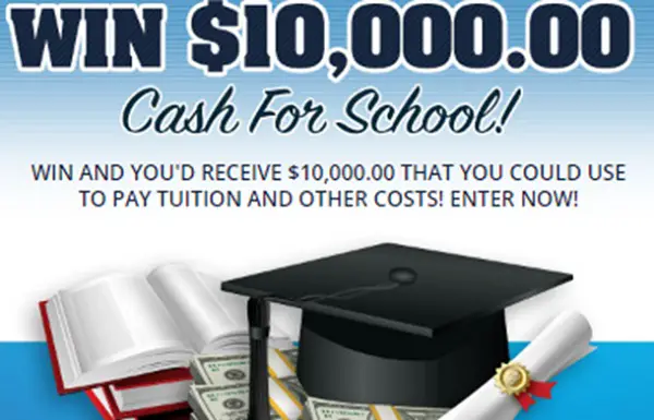 PCH.com $10000 Cash for School Giveaway