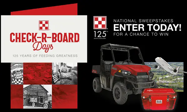 Purina Check-R-Board Days Sweepstakes