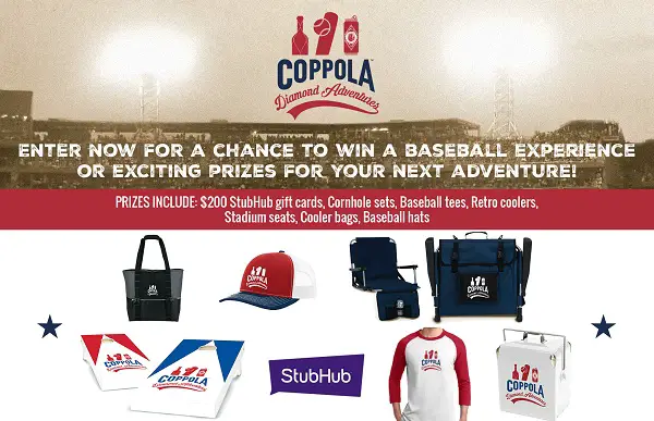 The Family Coppola Adventure Sweepstakes