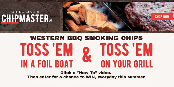 Western BBQ Chipmaster Instant Win Game