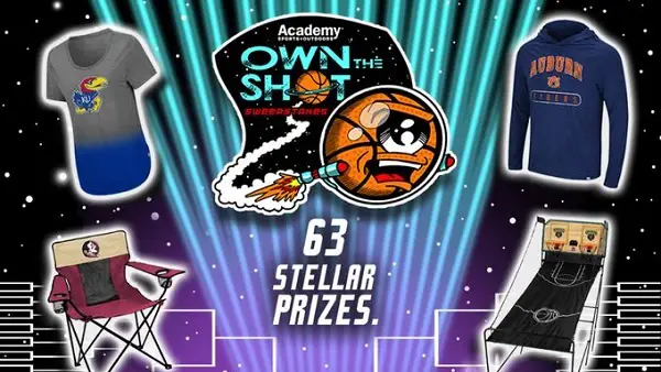 Academy.com Own the Shot Sweepstakes 2020