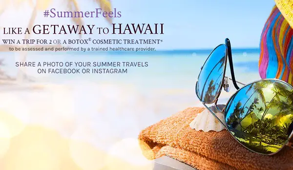 Win a Trip to Honolulu Hawaii 2019 & Cosmetic Treatment