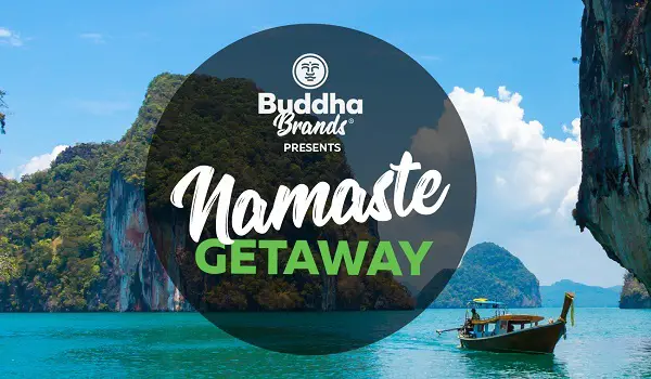 Buddhabrandscompany.com Namaste Getaway Contest