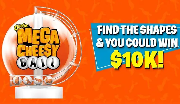 Cheetos Mega Cheesy Ball Sweepstakes: Win Cash