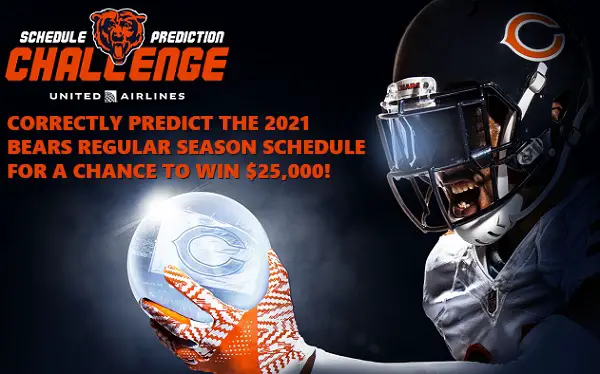 Chicago Bears Schedule Prediction Contest 2021