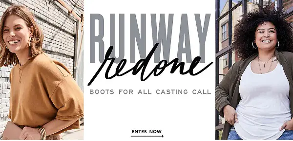 DSW Runway Redone Casting Call Contest