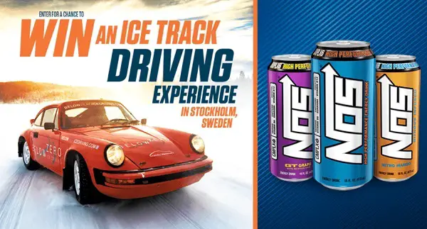 Drinknos.com Get Sideways on Snow and Ice Sweepstakes