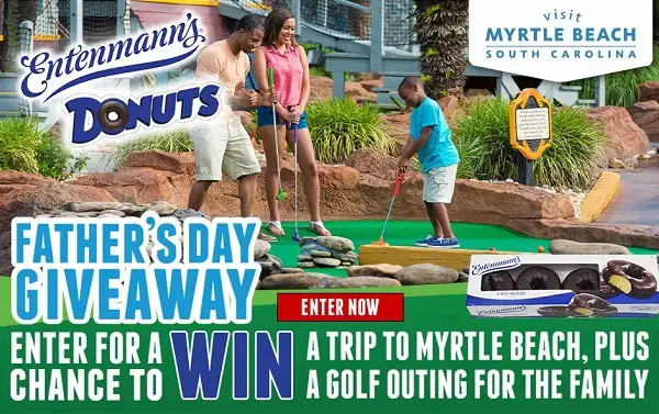 Entenmanns.com Father's Day Visit Myrtle Beach Giveaway