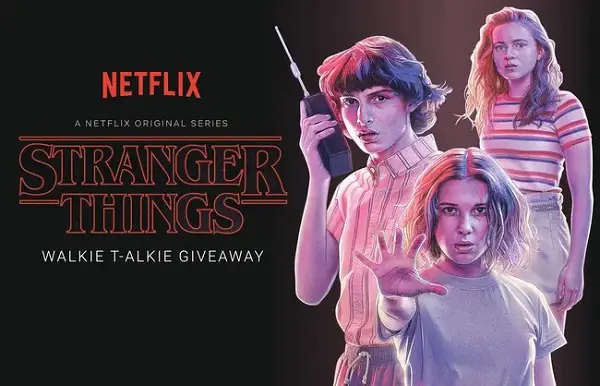 EW Stranger Things Sweepstakes