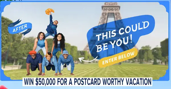Expedia Free $50000 Vacation Giveaway