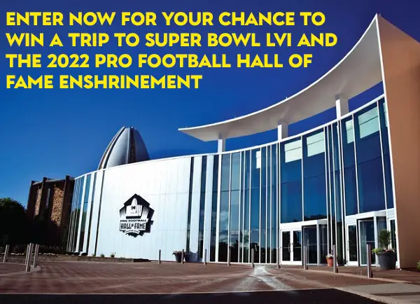 Ford Football Hall Of Fans Sweepstakes