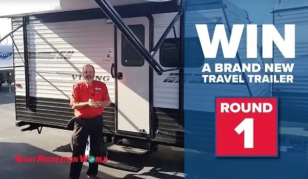 Giantrecreationworld.com Travel Trailer Giveaway