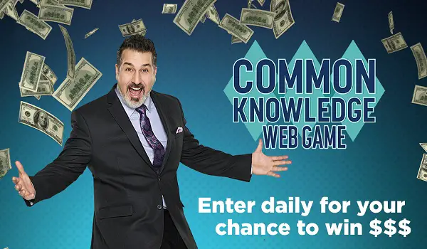 GSNTV.com Common Knowledge Weekly Sweepstakes