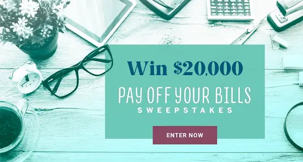 Win $20K Cash Sweepstakes 2019