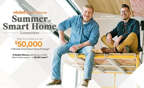 HGTV.com Summer Of Smart Home Sweepstakes