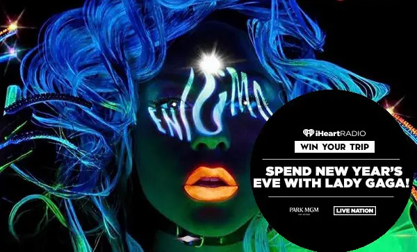 IHeartradio.com New Year’s Eve with Lady Gaga Sweepstakes