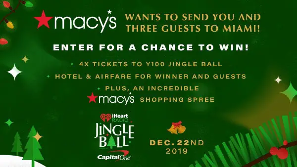 Macy's iHeartRadio Jingle Ball Sweepstakes