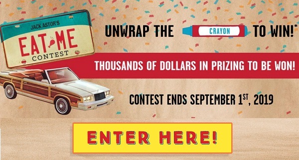 Win Over $100000 In Prizes On JacksEatMe.com