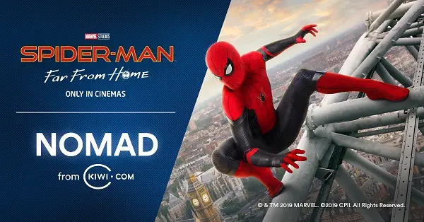Kiwi.com Spider-Man Far From Home Sweepstakes