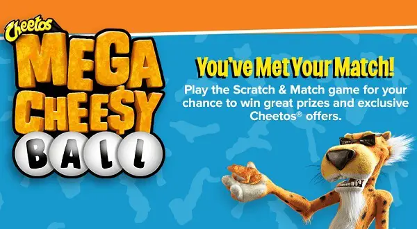 Kroger Cheetos Scratch and Match Instant Win Game