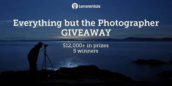Lensrentals.com Everything But The Photographer Giveaway