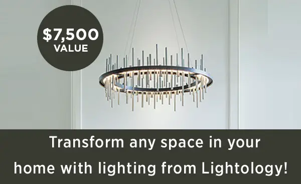 ELLEDecor.com Lightology Sweepstakes