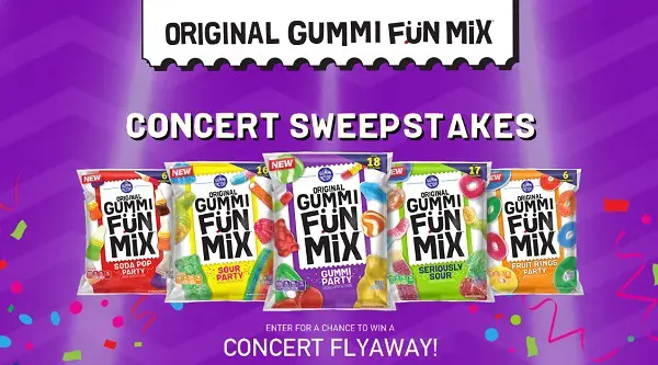 Livenation.com Gummi FunMix Concert Sweepstakes