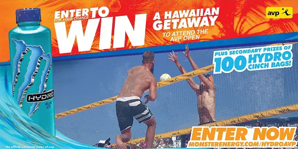 Monsterenergy.com Hydro AVP Hawaiian Getaway Sweepstakes