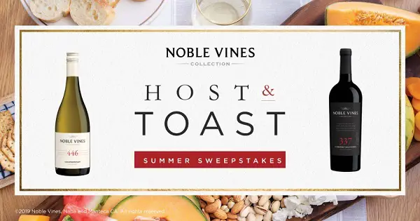 Noble Vines Host And Toast Sweepstakes: Win Gift Card