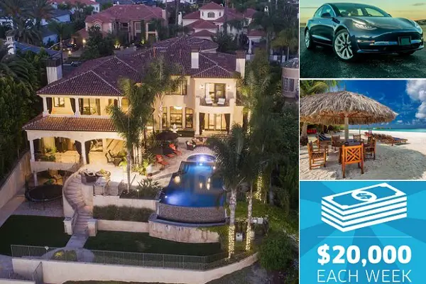 Omaze.com Dream House Sweepstakes