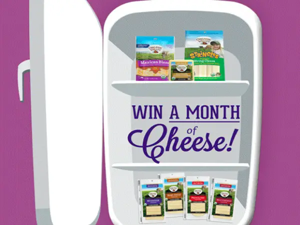 Organic Valley Free Cheese Giveaway
