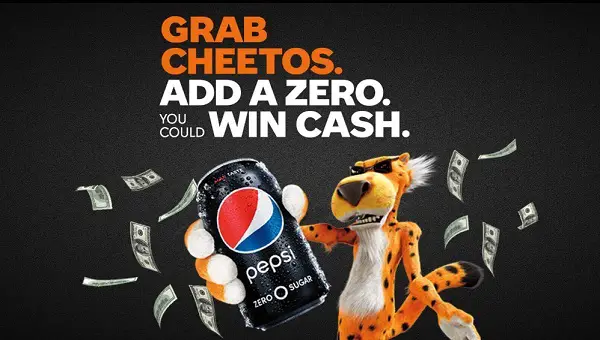 Grab a Cheetos Add a Zero Instant Win Game: Win Cash