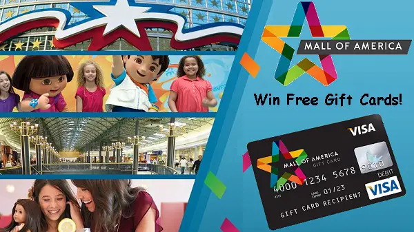 Mall Of America Gift Card Giveaway