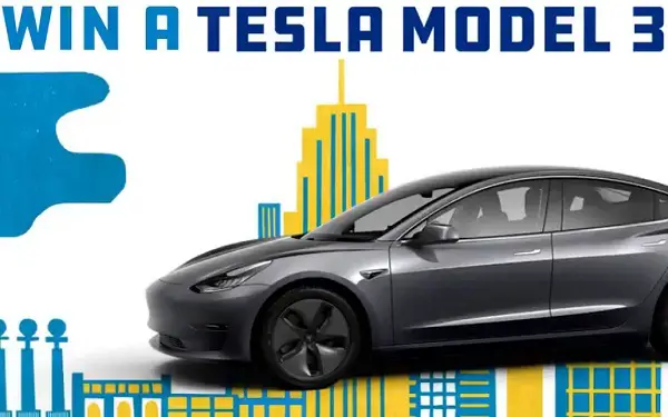 Win 2019 Tesla Model 3 Giveaway