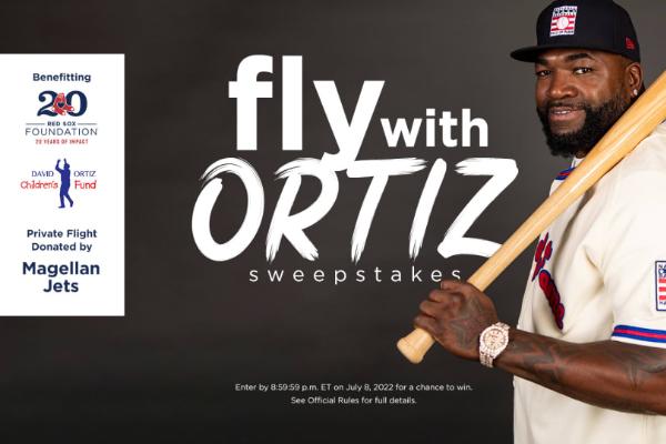 Redsox.com Fly With Ortiz Sweepstakes