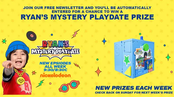 Ryan’s Mystery Playdate Sweepstakes on RyansMysterySweepstakes.com