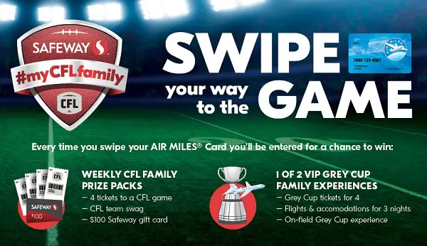 Safeway My CFL Family Contest 2019