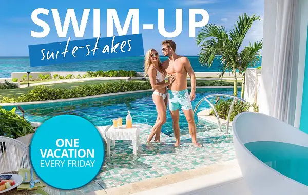 Sandals.com Swim Up Sweepstakes: Win Vacation Every Friday!