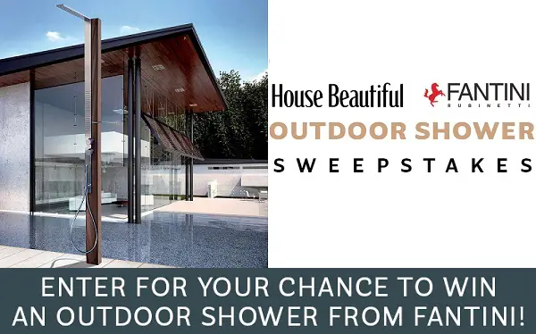 HouseBeautiful.com Outdoor Shower Sweepstakes