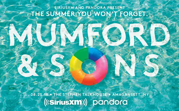 Siriusxm Mumford and Sons Sweepstakes