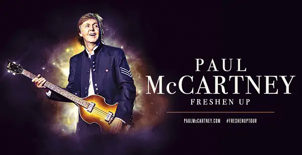 Siriusxm.com Paul McCartney Freshen Up Tour Sweepstakes