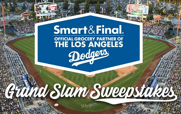 Smart & Final Los Angeles Dodgers Grand Slam Sweepstakes