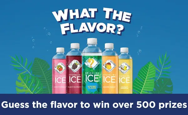 SparklingIce.com What The Flavor Sweepstakes