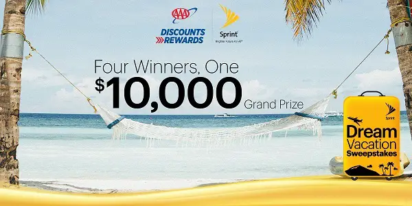 Sprint.com AAA Dream Vacation Sweepstakes