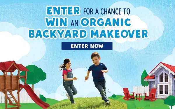 Stonyfield.com Organic Backyard Makeover Sweepstakes