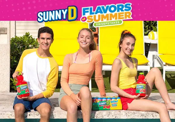 Sunnyd.com Flavors of Summer Sweepstakes and Instant Win Game