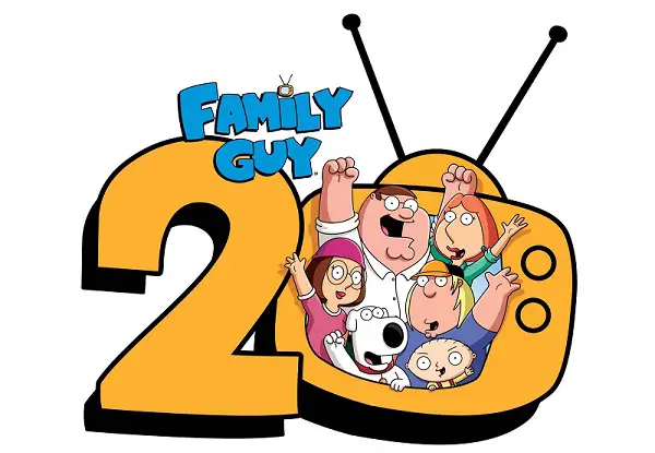 Tbs.com Family Guy 20th Anniversary Sweepstakes