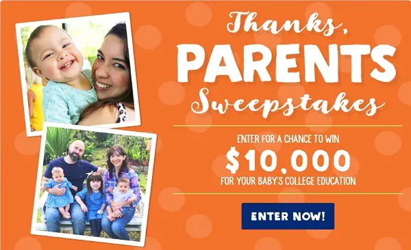 Win Money For Child’s Education Sweepstakes