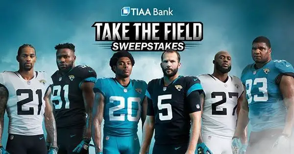 TIAA Bank Jacksonville Jaguars NFL Tickets Sweepstakes
