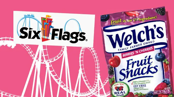 Welchsfruitsnacks.com Six Flags Sweepstakes